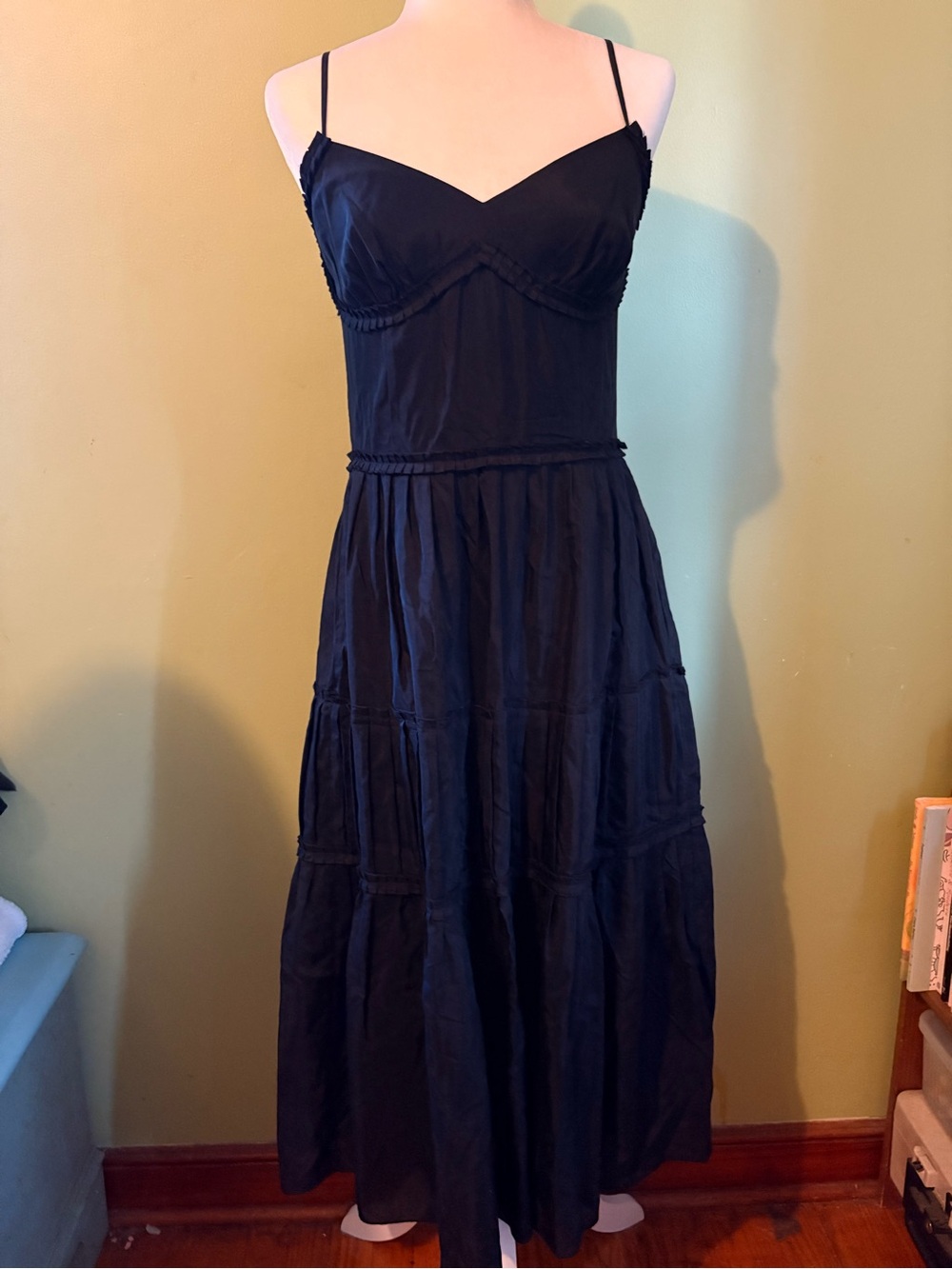 LOFT Black Maxi Dress